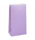 12 Lavender Paper Party Bags