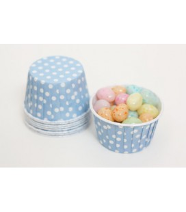 25 Candy Cups Bleu Ciel 