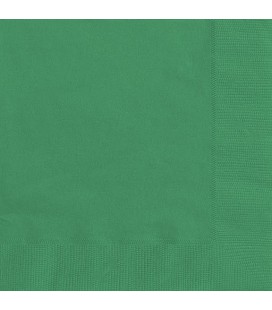 20 Green Lunch Napkins