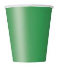 8 Green Cups