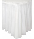 White Tableskirt