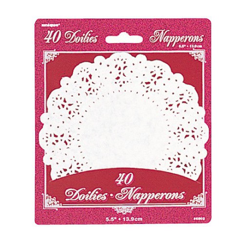 40 Doilies 14cm