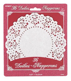 36 Doilies 16.5cm