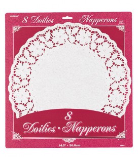 8 Doilies 36.8cm