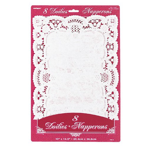 8 Doilies Napperons