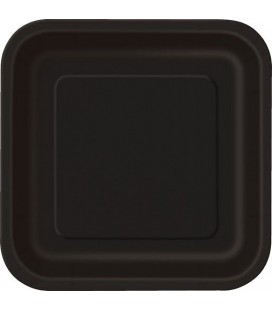16 Black Small Plates