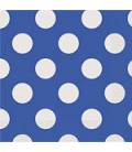 16 Royal Blue Polka Dots Lunch Napkins