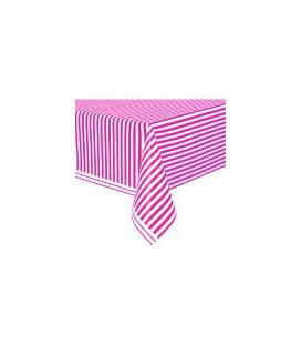 Magenta Stripe Tablecover