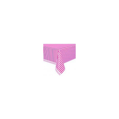 Nappe Magenta à Rayures